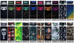 Camouflage Neck Gaiter Hunting Scarves Ice Silk Bandana Tubular Buff Half Mask Tactical Sport Headband Balaclava  Balaclava Seamless Magic Head Scarf Breathable Bandana Turban Outdoor Hiking Quick-Dry Sweat Absorbing Scarves Multifunction Beanie Hat