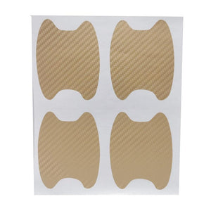 Car Handle Protection Film Car Door Handle Cup Scratch Protector Universal Invisible Car Carbon Fiber Door Handle Sticker Scratches Resistant Side Sticker Scratches Car Door Protector Films Sticker Car Styling