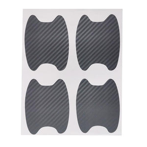 Car Handle Protection Film Car Door Handle Cup Scratch Protector Universal Invisible Car Carbon Fiber Door Handle Sticker Scratches Resistant Side Sticker Scratches Car Door Protector Films Sticker Car Styling