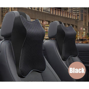 Car Neck Pillow Adjustable Head Restraint 3D Memory Foam  Car Neck Support Pillow Neck Pain Relief Auto Headrest Travel Pillow Neck Support Holder Seat Pillow Adjustable Car Neck Pillow Premium Interior Accessories Headrest Support for Driver