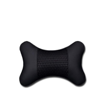 Car Neck Pillows Headrest Relief Filled Fiber Universal Car Pillow Both Side Pu Leather 1pcs Pack Headrest For Car Neck Pillows Both Side Pu Leather Headrest Head Pain Relief Filled Fiber Universal Car Pillow Neck Pillow Softness Car Headrest Pillow