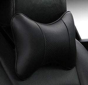 Car Neck Pillows Headrest Relief Filled Fiber Universal Car Pillow Both Side Pu Leather 1pcs Pack Headrest For Car Neck Pillows Both Side Pu Leather Headrest Head Pain Relief Filled Fiber Universal Car Pillow Neck Pillow Softness Car Headrest Pillow