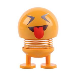 Car Ornaments Bobblehead Nod Dolls Cute Cartoon Funny Wobble Head Robot Lovely Car Dashboard Decoration Auto Facial Expression Shaking Head Toys Car Ornaments Bobblehead Nod Dolls Cute Cartoon Funny Wobble Head Robot Lovely Car Dashboard Decor