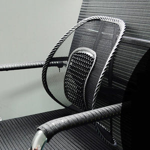 Car Seat Chair Back Cushion Mesh Lumbar Back Brace Car Seat Chair Cushion Massage Back Cushion Pad Support Home Office Lumbar Support Car Mesh Back Support with Massage Beads Ergonomic Designed For Comfort Lower Back Pain Relief