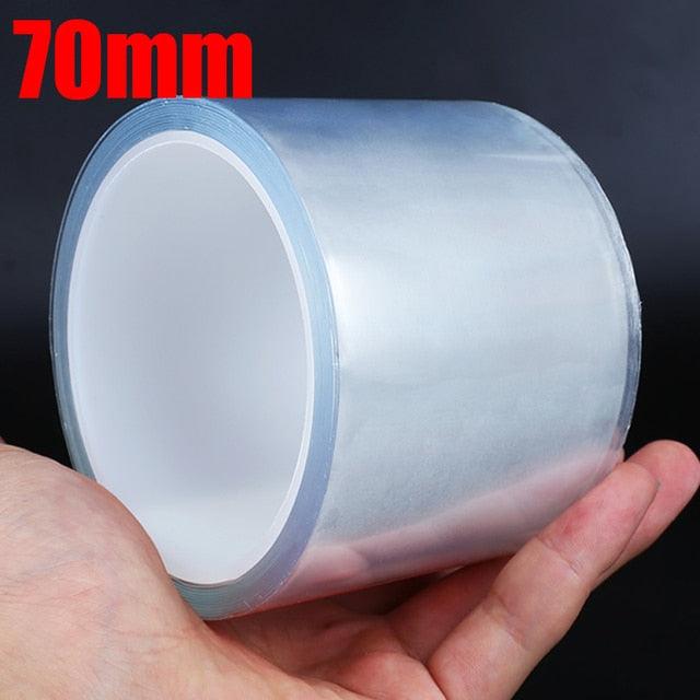 Car Stickers Door Edge Protector Universal Car Door Sill Sticker Anti Scratch Transparent Film Protection Car Door Edge Guard Clear Universal Door Sill Protector Car Door Trim Edge Guard Protection Film Anti-Collision Style Auto Accessories