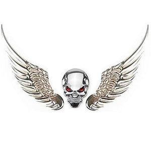 Car Stickers Metal 3D Double-sided Tape Stick 1 Pair Gold Sliver Wing Decals Decorations Emblem Logo Badge Bumper Trunk Tailgate Window Angel Wings Emblem 3D Metal Car Auto Symbol Motorcycle Car Styling Tools Accessories
