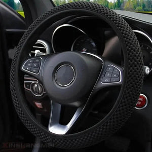 Carbon Fiber Sports Steering Wheel Cover