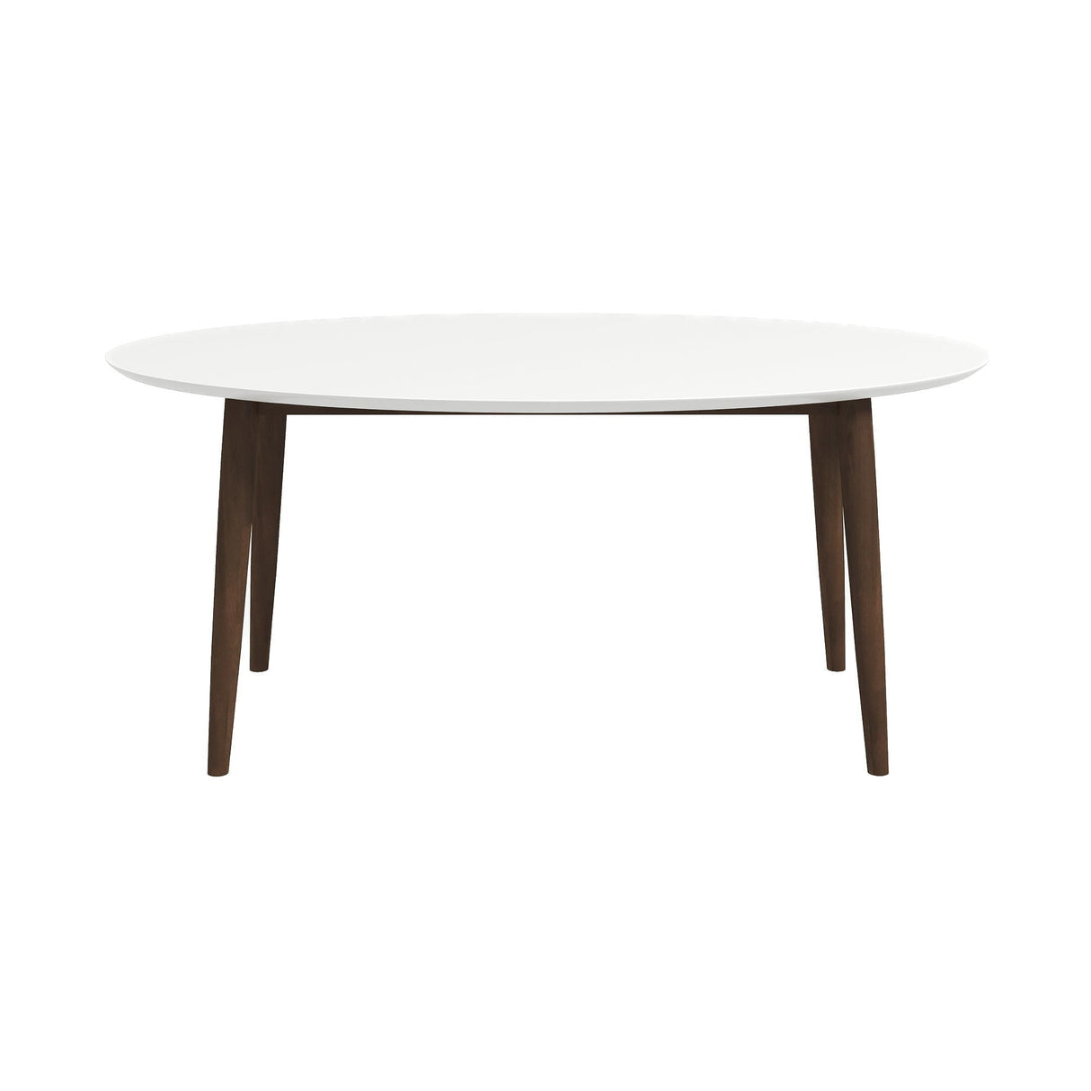 Ada - Mid-Century Modern Style Oval Dining Table by Couch.com