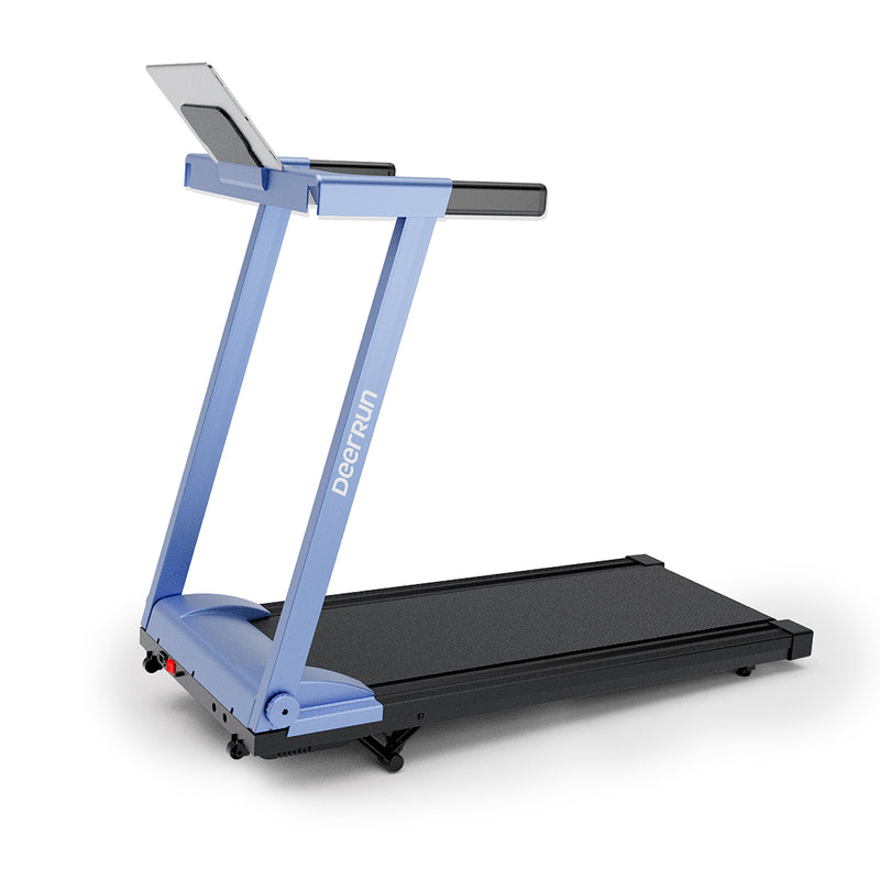 DeerRun All-New 2026 A1 Pro Move+  6% Incline Foldable Treadmill——Upgraded Chip & NFC Support | 350Lbs, 10mph Blue