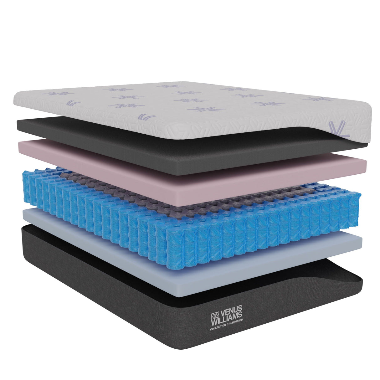 Venus Williams - 14" Serve Hybrid Mattress by Couch.com