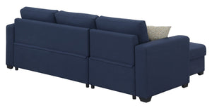 Pensole - Reversible Pop - Up Sleeper Sectional by Couch.com