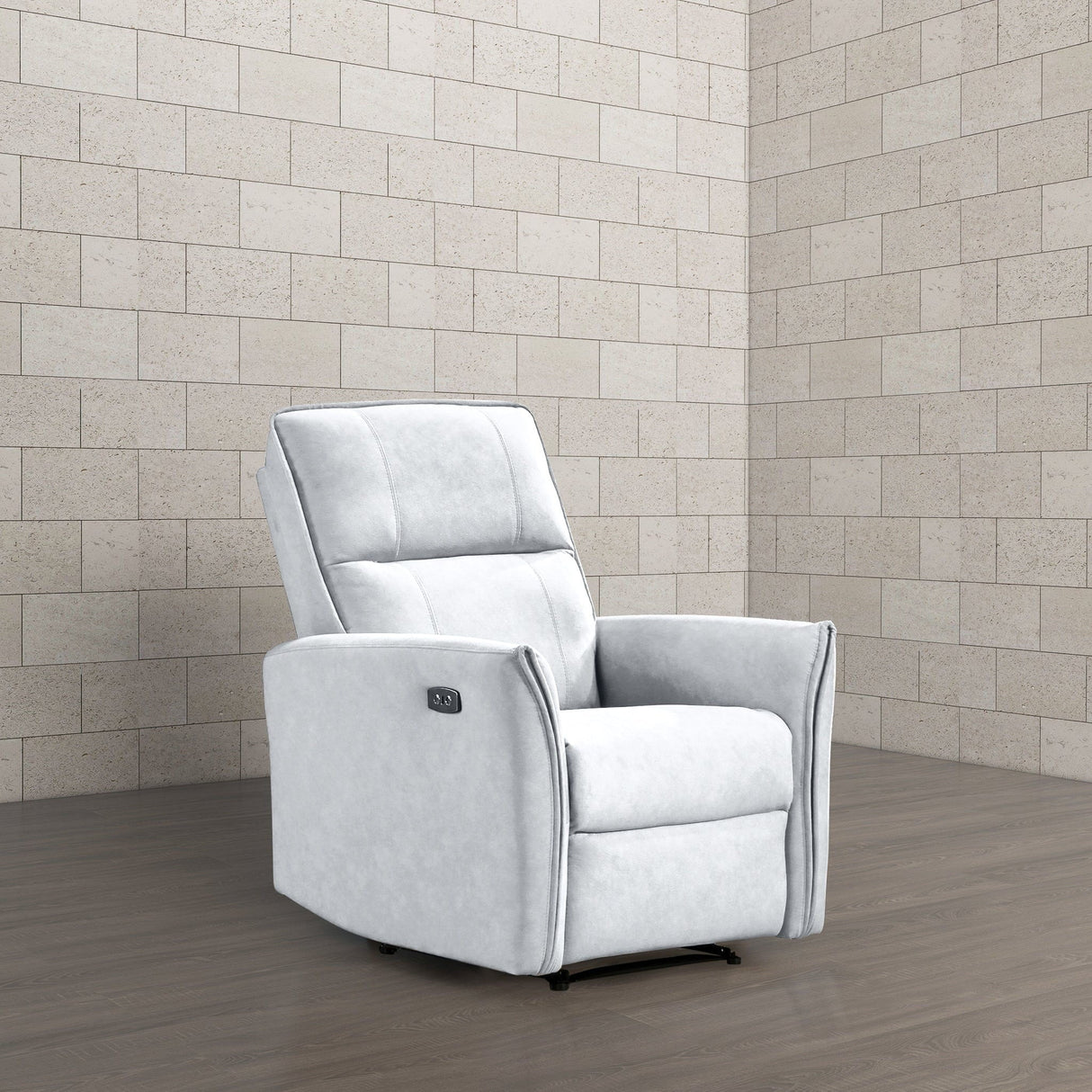 Asheville - Suede Recliner Chair by Couch.com