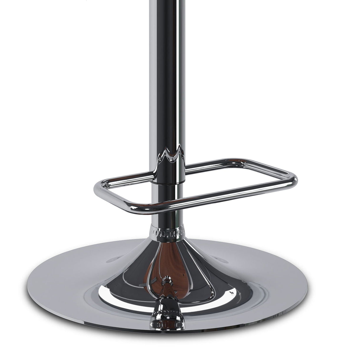 Holland - Adjustable Swivel Bar Stool - Black by Couch.com
