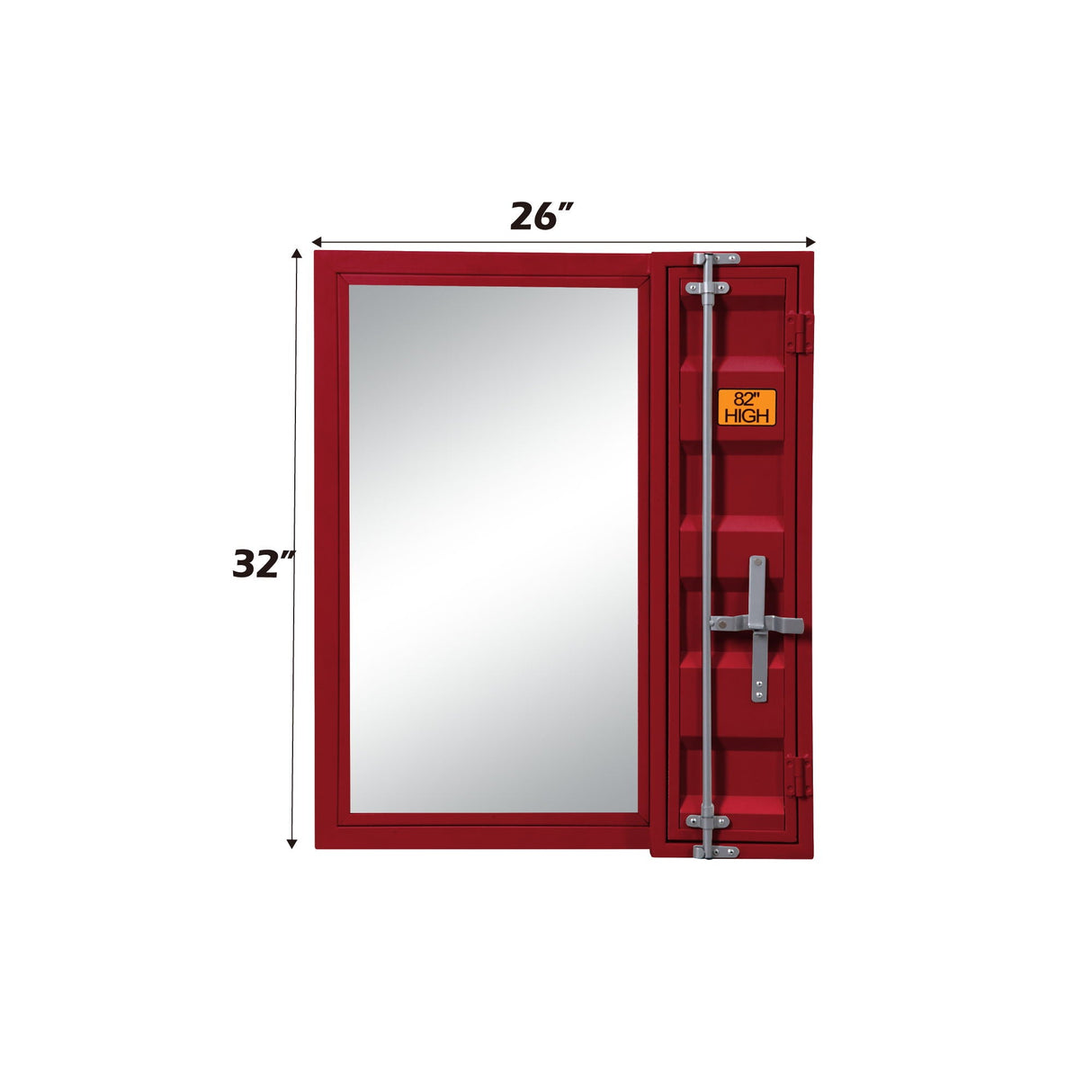 Cargo Vanity Mirror, Clear Reflection