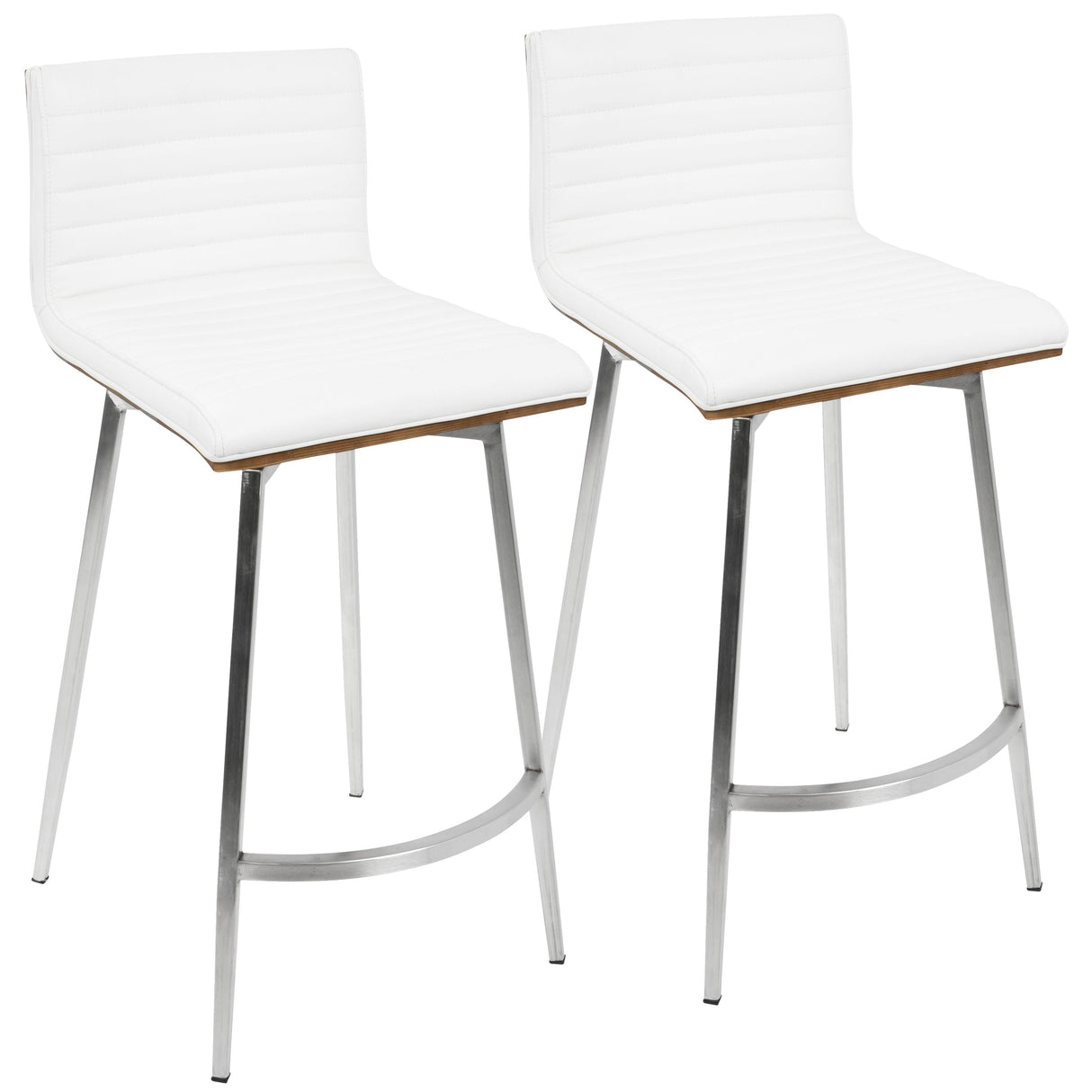 Mason - Contemporary Swivel Counter Stool (Set of 2) by Couch.com