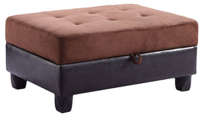 Stylish Storage Contemporary Ottoman by Couch.com