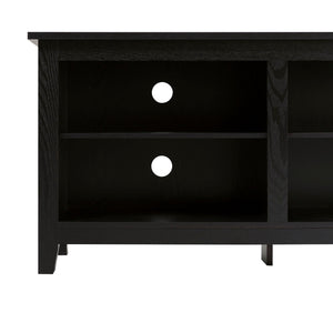Modern Transitional 3 Shelf Open Storage 70" TV Stand For 80" TVs by Couch.com