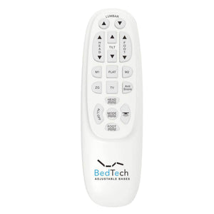 BT6500 Twin XL Adjustable Bed Base With Head/Foot Tilt and Lumbar Position Adjustment