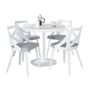 Dakota Charlotte - 5 Piece Contemporary Design, Dining Set by Couch.com