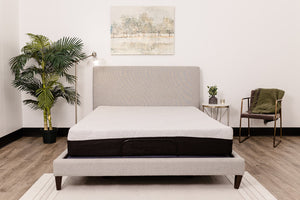 10" Comfort Series Medium Gel Memory Foam Tight Top Mattress by Couch.com