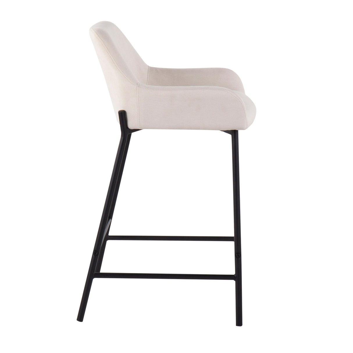 Daniella - Industrial Fixed Height Counter Stool (Set of 2) by Couch.com