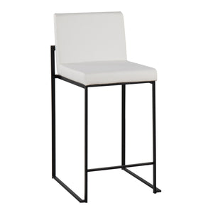 Fuji - Contemporary Modern Elegance, High Back Counter Stool by Couch.com