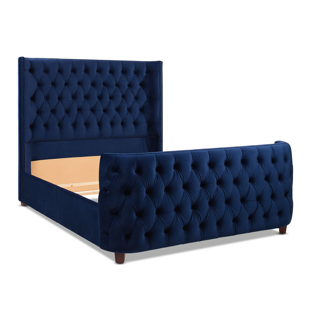 Brooklyn - Tufted Panel Bed Headboard And Footboard Set by Couch.com