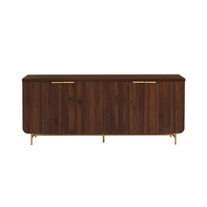 Modern Fluted Door Minimalist Storage Sideboard by Couch.com