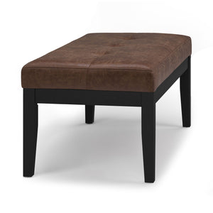 Lacey - Upholstered Tufted Ottoman Bench by Couch.com