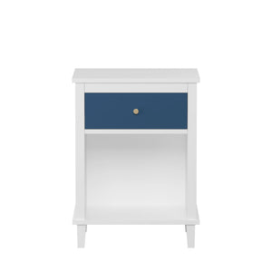 Nightstand With 1 Drawer and 1 Shelf