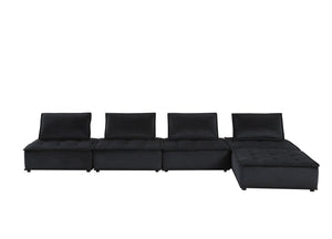 Anna - Stylish Sectional Sofa Ottoman by Couch.com