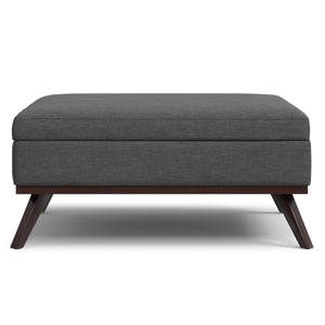 Owen - Multifunctional Square Coffee Table Storage Ottoman by Couch.com