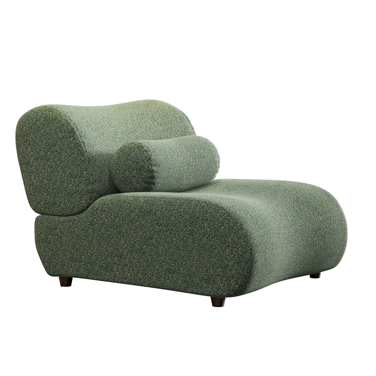 1 Piece Luxury Chenille Fabric Modular Sofa With Spring Cushions & Hidden Legs by Couch.com