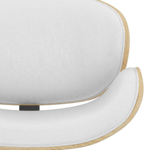 Marana - Handcrafted Bentwood Adjustable Swivel Bar Stool by Couch.com