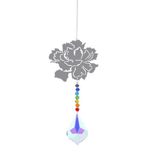 Chandelier Crystals Ball Prism Pendant Maker Sun Catcher Crystal Rainbow Maker Drops Hang for Window Home Decor Car Charms Hanging  Wind Chimes Hanging Ornament Garden Decor
