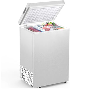 Chest Freezer with Removable Basket