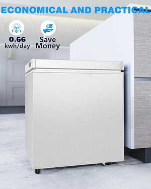 Chest Freezer with Removable Basket