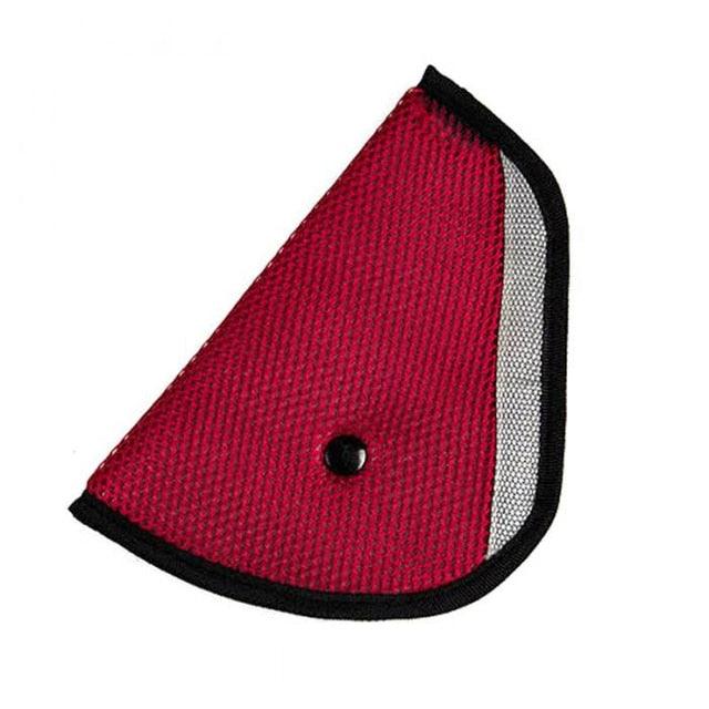 Child Seat Belt Adjustment Holder Car Anti-Neck Neck Baby Shoulder Cover Seat Belt Car Safe Seat Belt Cover Soft Adjustable Children Safety Belt Fixer Triangle Anti-ledge For Child Neck Protection Belts Seat Positioner Child Seatbelt for Kids Safety