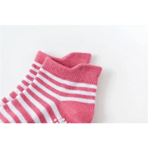 Children Cotton  6 Pairs/Set Anti-slip Socks For Boys Girl Rubber Kid Floor Sock With Grips For 0 To 6 Years Kids