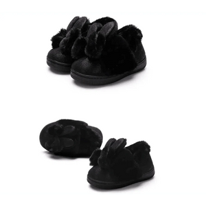 Children's cotton slipper bag heel warm and non slip baby home shoes men's and women's cotton shoes