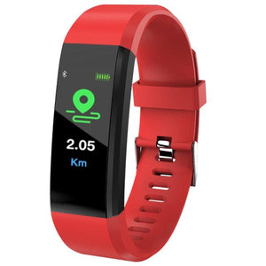 Childrens Sports Watch LED Display Touch Color Screen Top Electronic Watch Waterproof Heart Rate Pedometer Fitness Tracker Heart Rate Sleep And Stress Monitoring Water Resistant Fitness Watch
