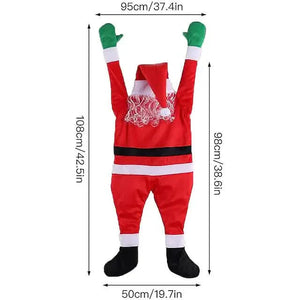 Christmas Climbing Hanging Santa Claus Decor