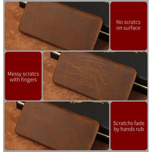 Classic Brown Genuine Leather Phone Case for iPhone 13 14 Pro Max 12 Mini 11 12 Pro Max Leather Cover Bumper Phone Case Compatible With iPhone Genuine Leather Slim Back Cover
