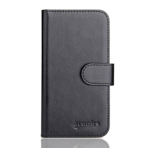 Classic iPhone 5 5S SE 5C Case Flip Leather Phone Cover For iPhone 6 6S PLUS 7 8 X Shockproof Stand Cases Wallet Extra Thin Leather Case Compatible with iPhone