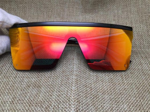 Classic Male Big Black Sunglasses For Men & Women New Fashionable Design New Mirror Pink Square  Oversize Square Sunglasses for Women Men