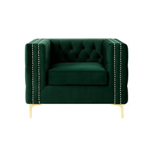 Giovanni Velvet Club Chair
