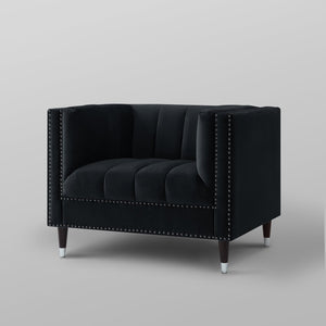 Milton Velvet Club Chair