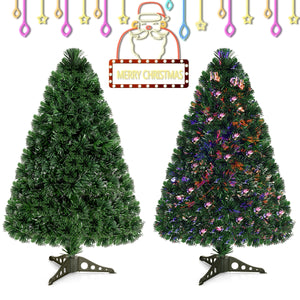 3' / 4' / 5' / 6' Fiber Optic Artificial PVC Christmas Tree-3 ft