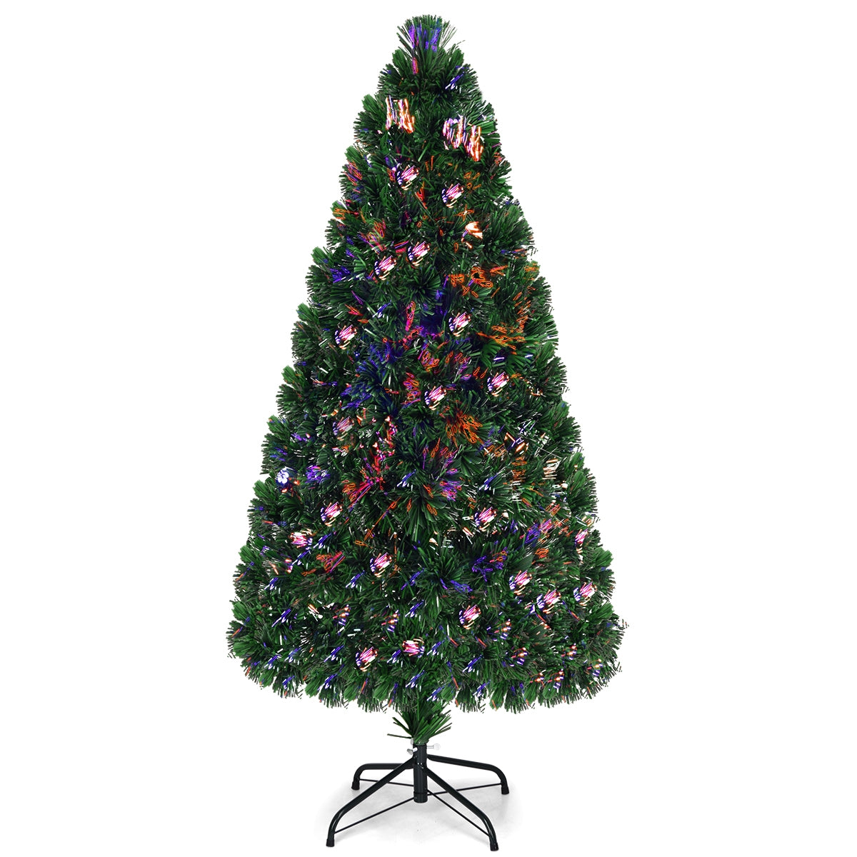 3' / 4' / 5' / 6' Fiber Optic Artificial PVC Christmas Tree-5 ft