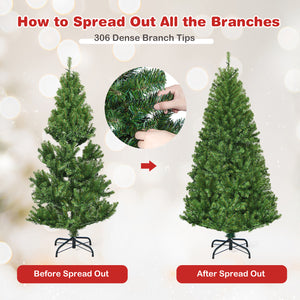 Artificial Premium Hinged Christmas Tree-4 ft